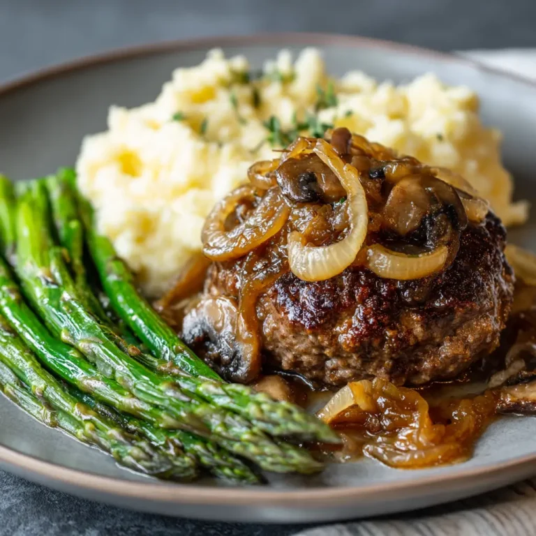Salisbury Steak Recipe – Classic Homemade Comfort Food in Rich Gravy