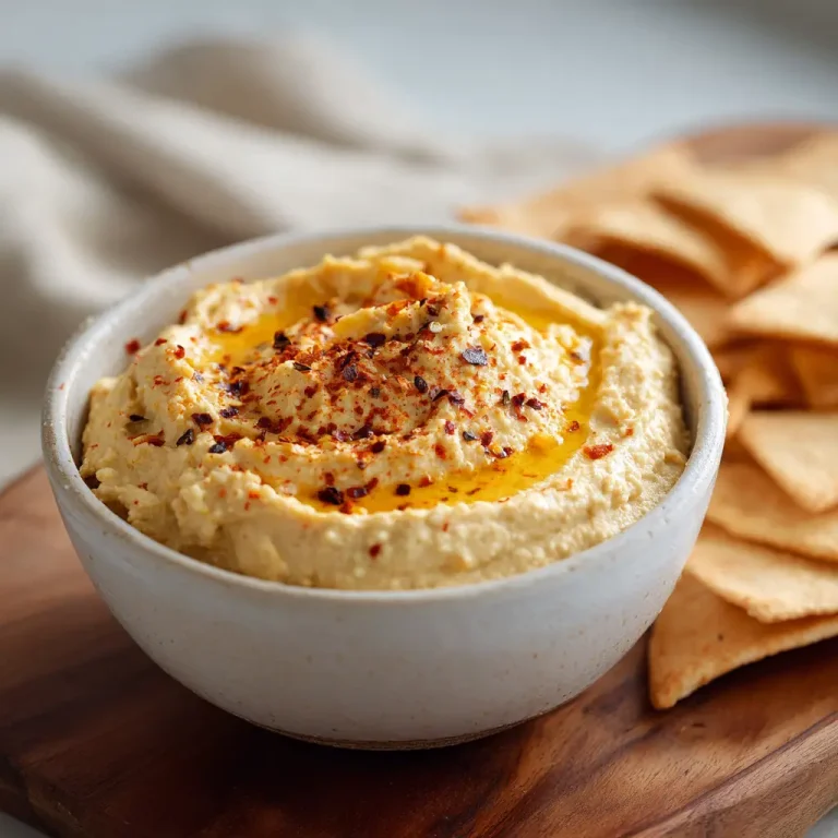 Simple Blender Hummus Recipe | Quick, Creamy & Healthy Dip