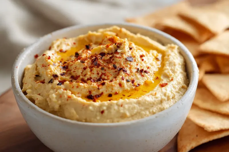 Simple Blender Hummus Recipe | Quick, Creamy & Healthy Dip
