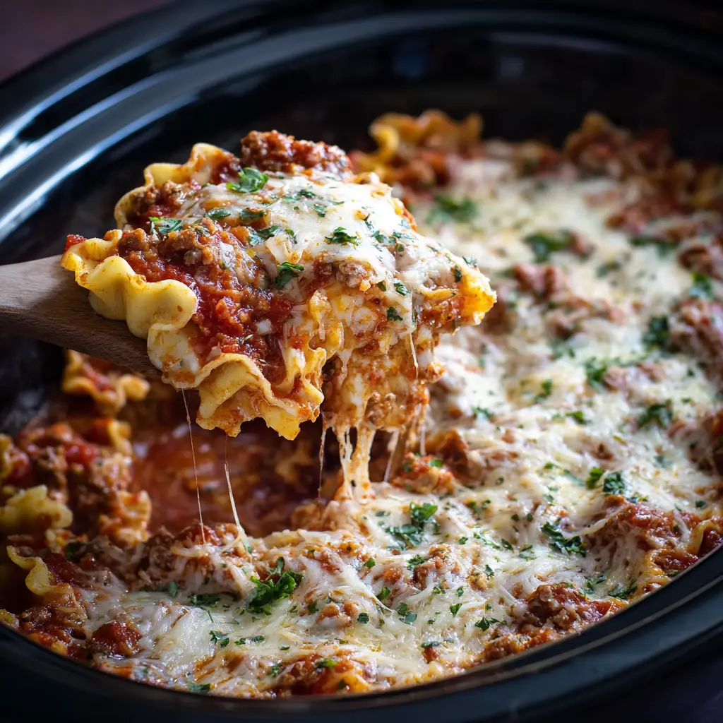 Slow Cooker Lasagna