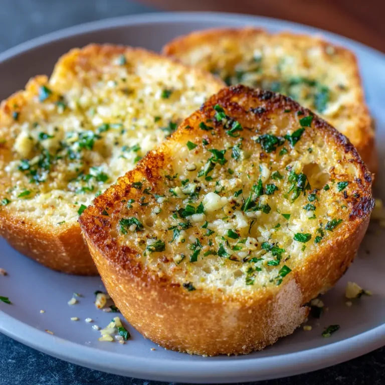 Air Fryer Garlic Bread Recipe | Crispy, Easy, and Delicious Garlic Bread