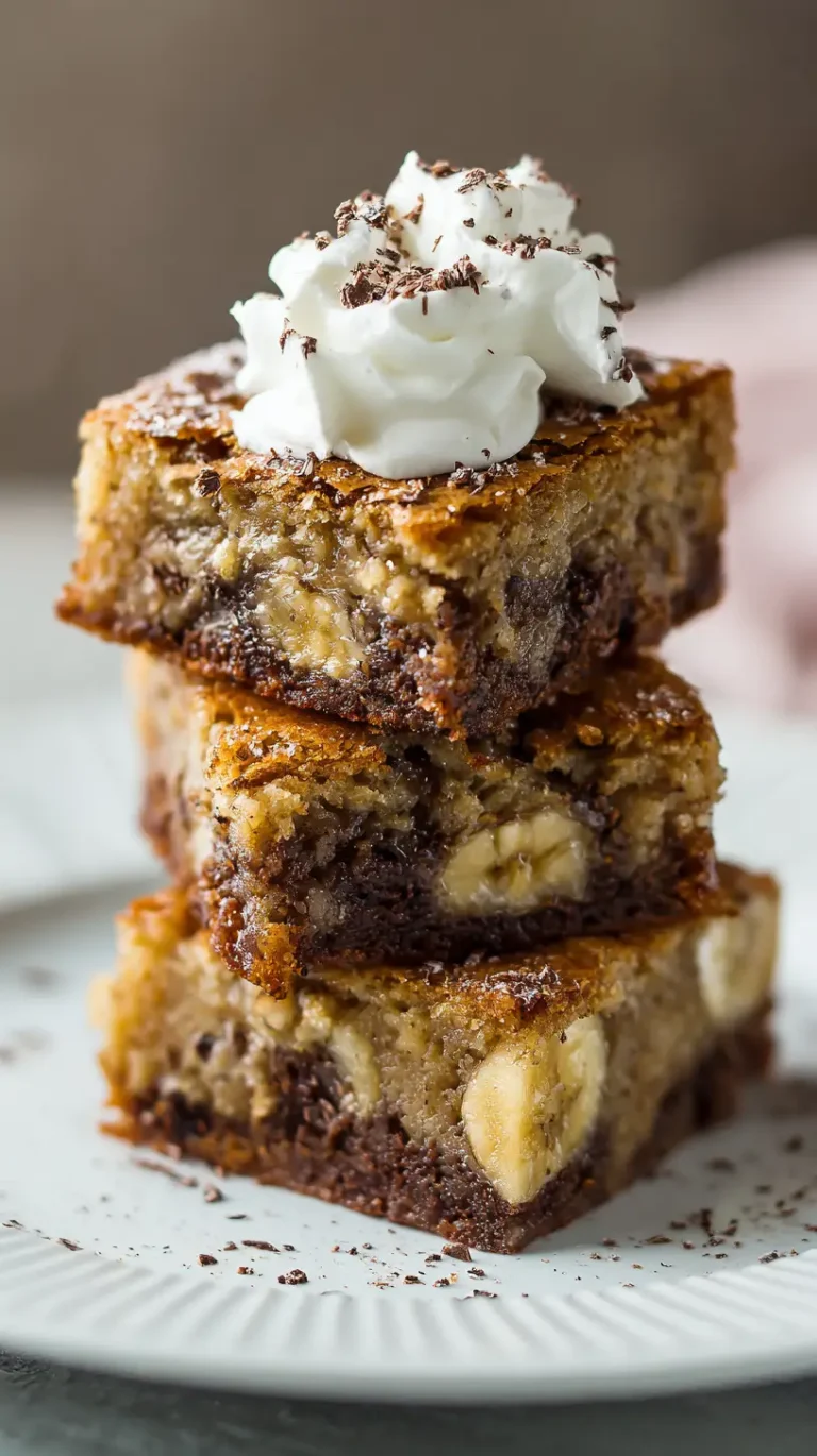 Banana Bread Brownies Recipe – Moist, Fudgy, and Easy to Make at Home