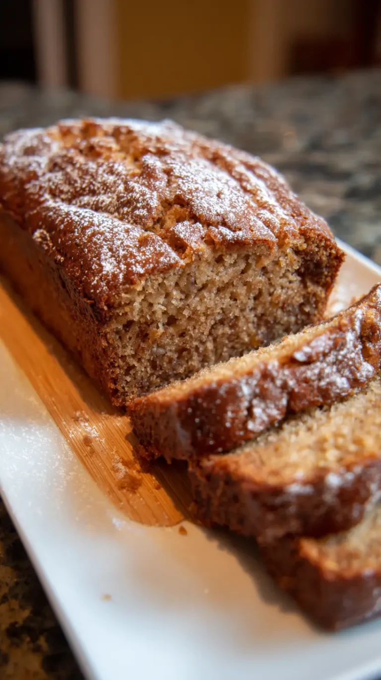 Sugar Free Banana Bread Recipe – Moist, Healthy, and Naturally Sweet