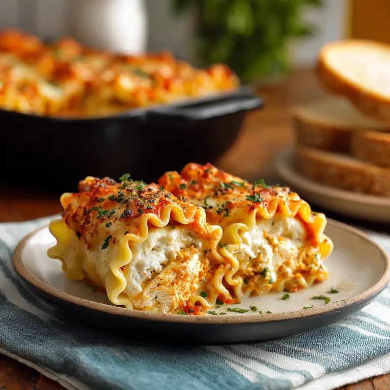 Chicken Lasagna Roll Ups Recipe | Easy and Delicious Italian Dinner Idea
