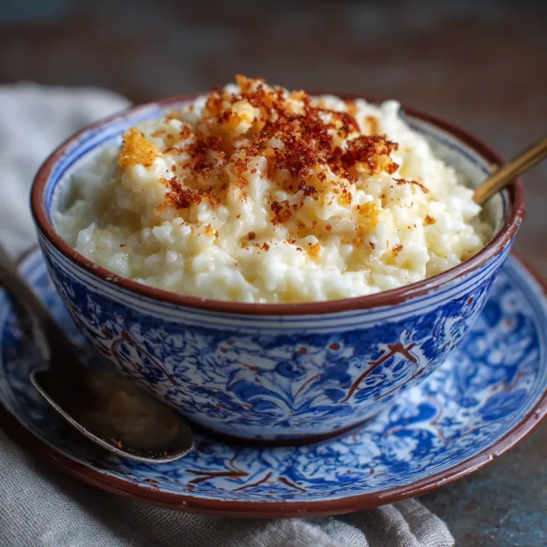 Rice Pudding with Cooked Rice – Easy, Creamy, and Homemade Dessert Recipe