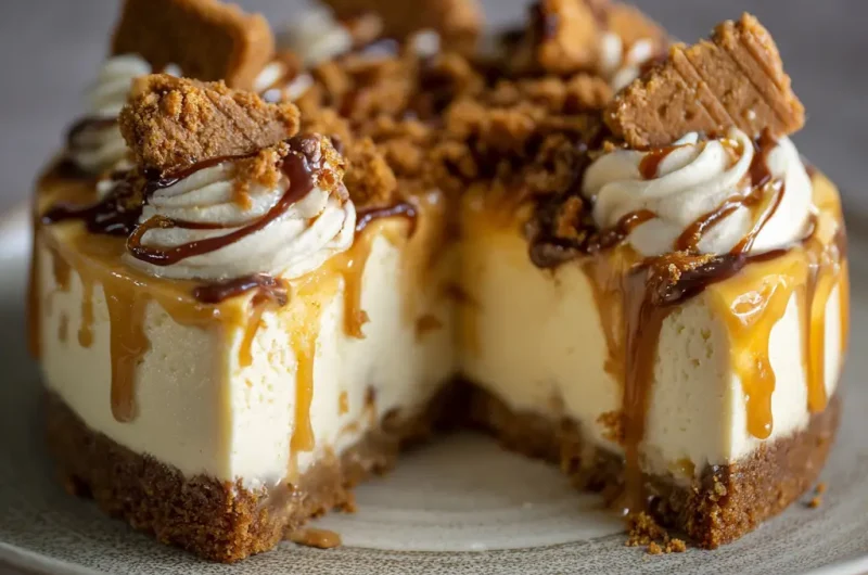Biscoff Cheesecake Recipe: Creamy, Easy, and Irresistibly Delicious