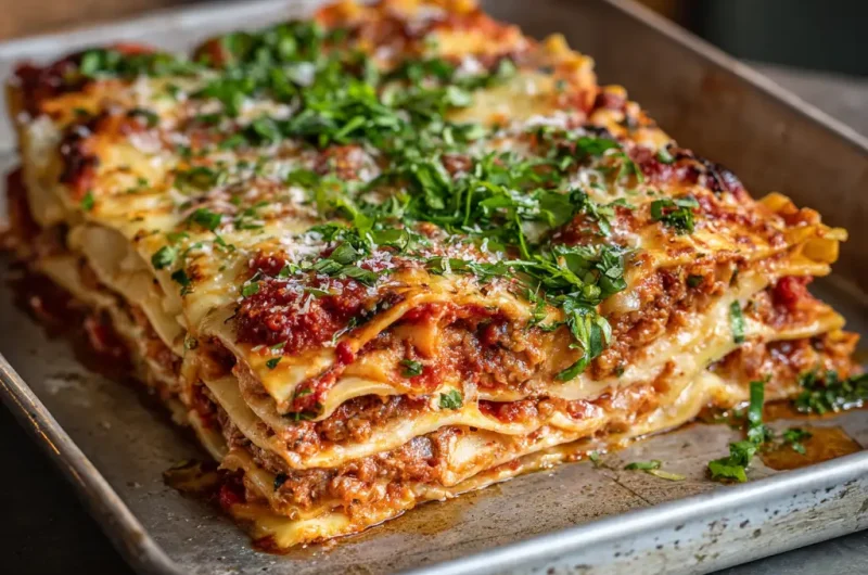 Sheet Pan Lasagna Giada Recipe | Easy One-Pan Italian Dinner