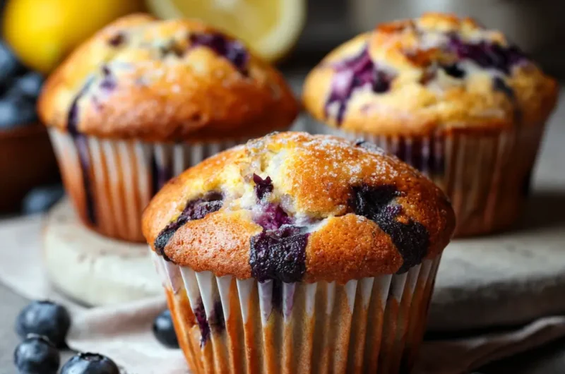 Blueberry Muffins Recipe – Moist, Fluffy, and Packed with Flavor