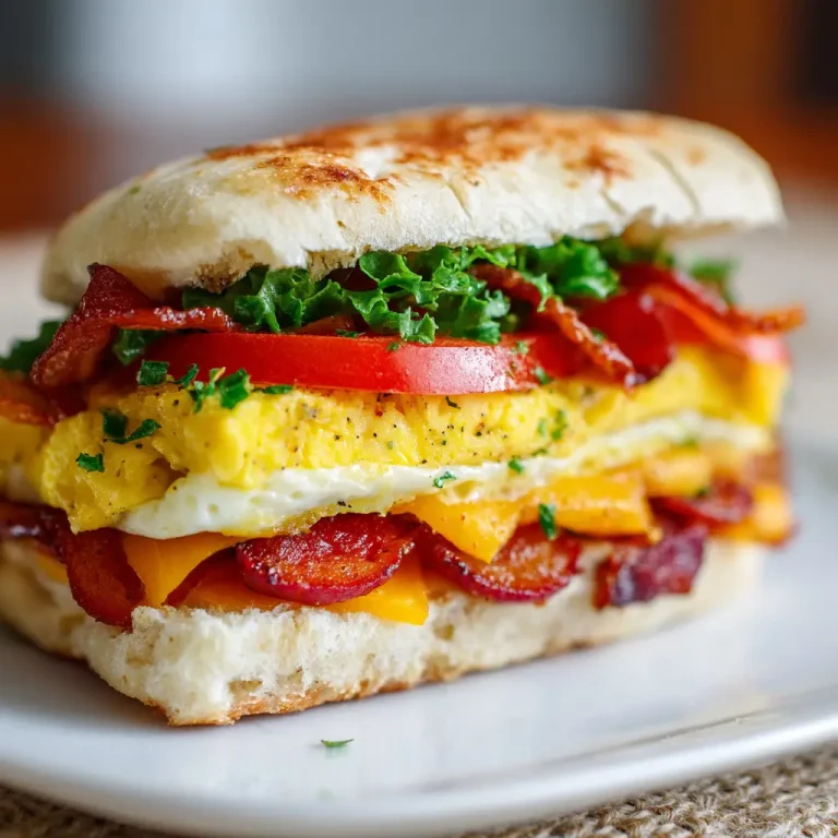 Breakfast Sandwich Recipe – Easy, Delicious, and Ready in Minutes
