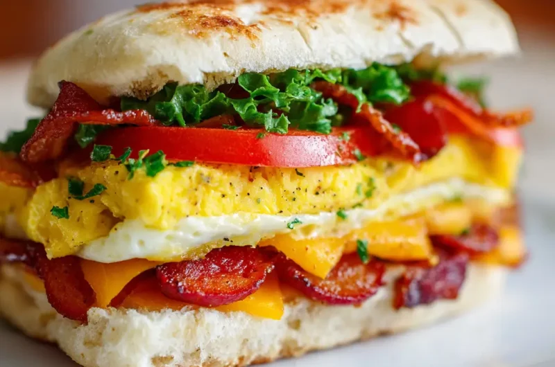 Breakfast Sandwich Recipe – Easy, Delicious, and Ready in Minutes