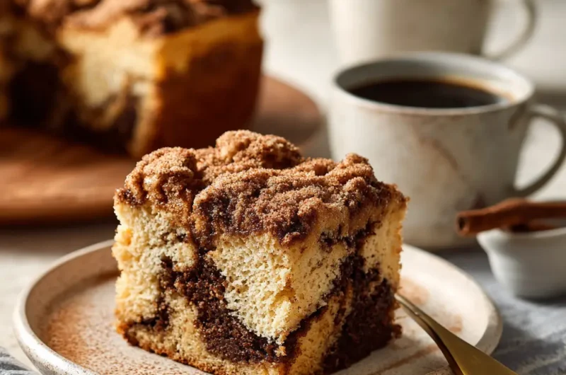 Cinnamon Coffee Cake Recipe – Moist, Easy, and Perfect with Coffee