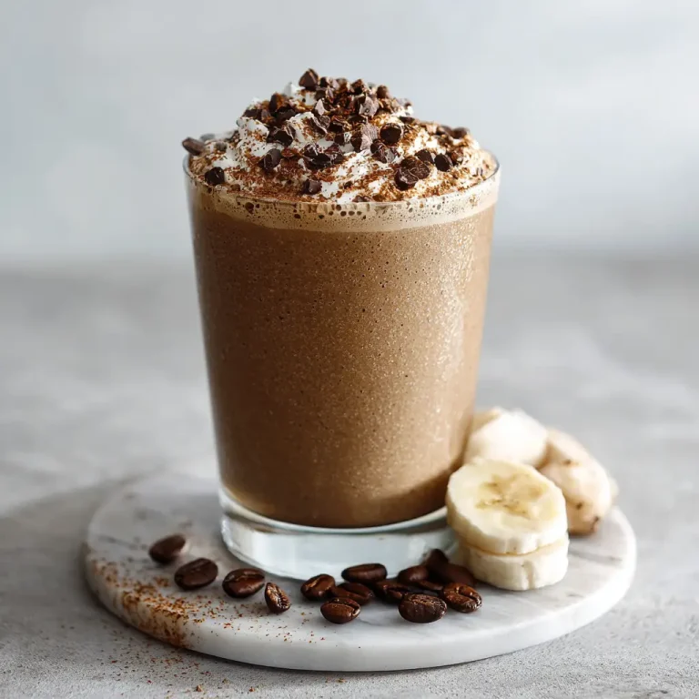 Coffee Protein Smoothie Recipe for Energy and Recovery