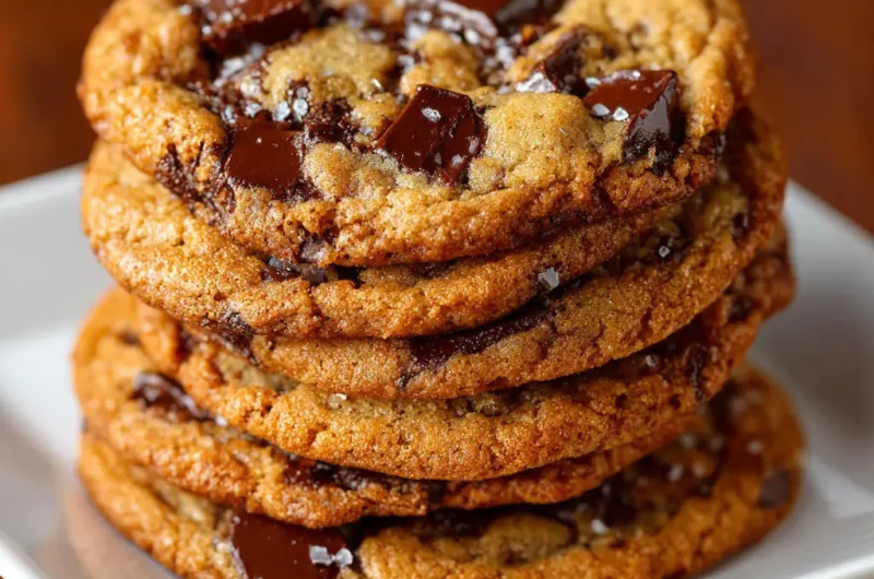 Brown Butter Chocolate Chip Cookies Recipe – Rich, Chewy, and Irresistible Homemade Treats