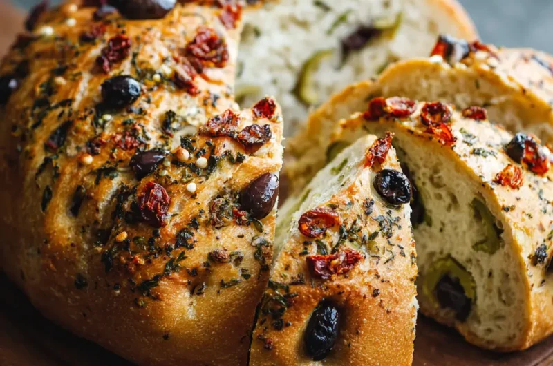 Olive Bread Recipe: Easy Homemade Olive Loaf for Delicious Flavor