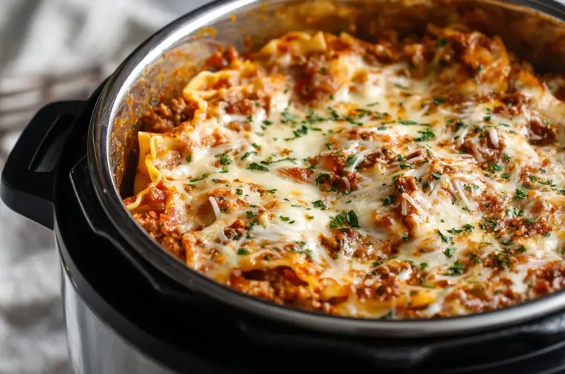 Instant Pot Lasagna Recipe | Quick, Easy, and Delicious Homemade Lasagna