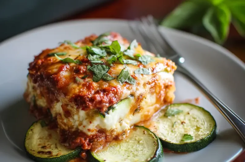 Zucchini Lasagna Recipe – Healthy, Low-Carb Comfort Food with Big Flavor