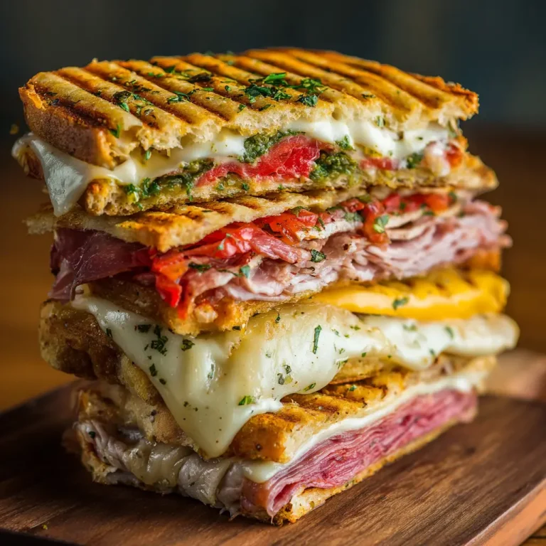 Panini Sandwiches: Easy Recipes, Ingredients, and Tips for Perfect Grilled Flavor