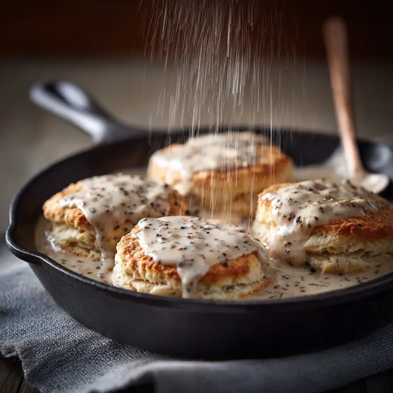 Biscuits and Gravy Recipe – Classic Southern Comfort Breakfast