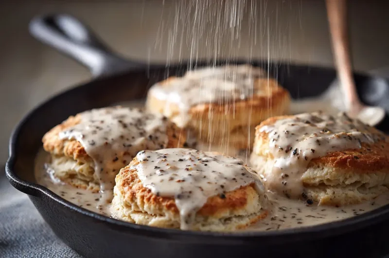 Biscuits and Gravy Recipe – Classic Southern Comfort Breakfast