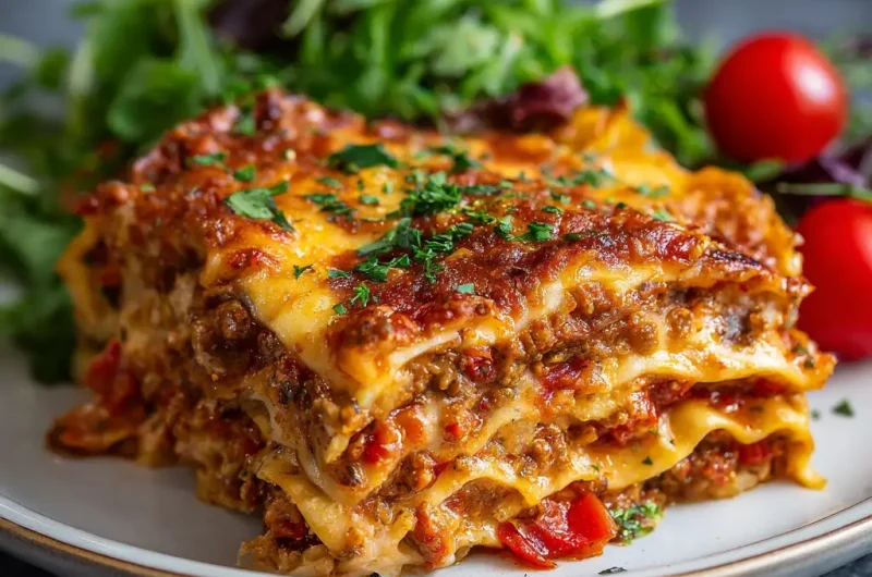 Vegetarian Lasagna Recipe | Easy, Flavorful & Healthy Homemade Dish