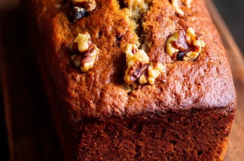 Banana Nut Bread Recipe – Moist, Easy, and Packed with Flavor