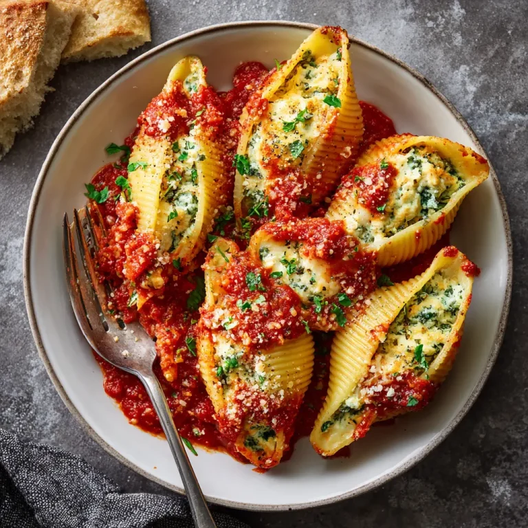 Stuffed Shells Ricotta Recipe – Easy, Cheesy, and Delicious Italian Comfort Food