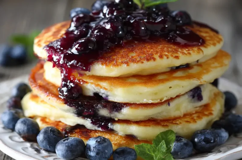 Blueberry Pancake Recipe – Fluffy, Easy, and Packed with Flavor
