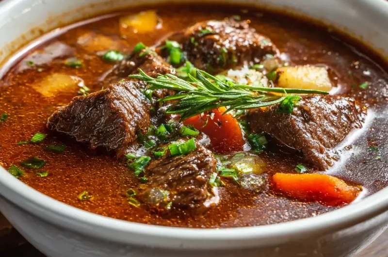 Beef Soup Recipe: Easy, Hearty, and Delicious Homemade Beef Soup