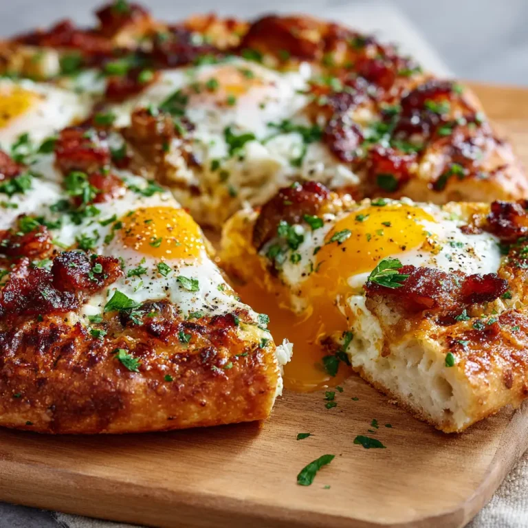 Breakfast Pizza Recipe | Easy Homemade Morning Pizza for a Perfect Start