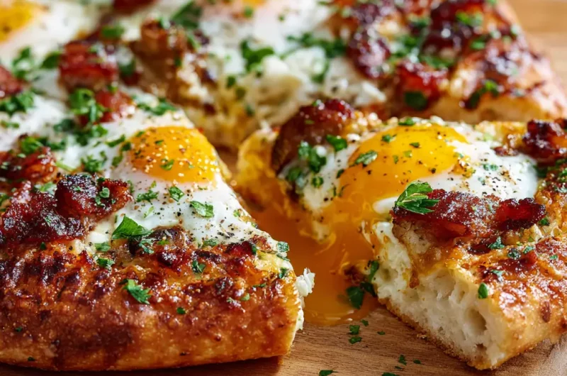 Breakfast Pazza Recipe | Easy Homemade Morning Pizza for a Perfect Start