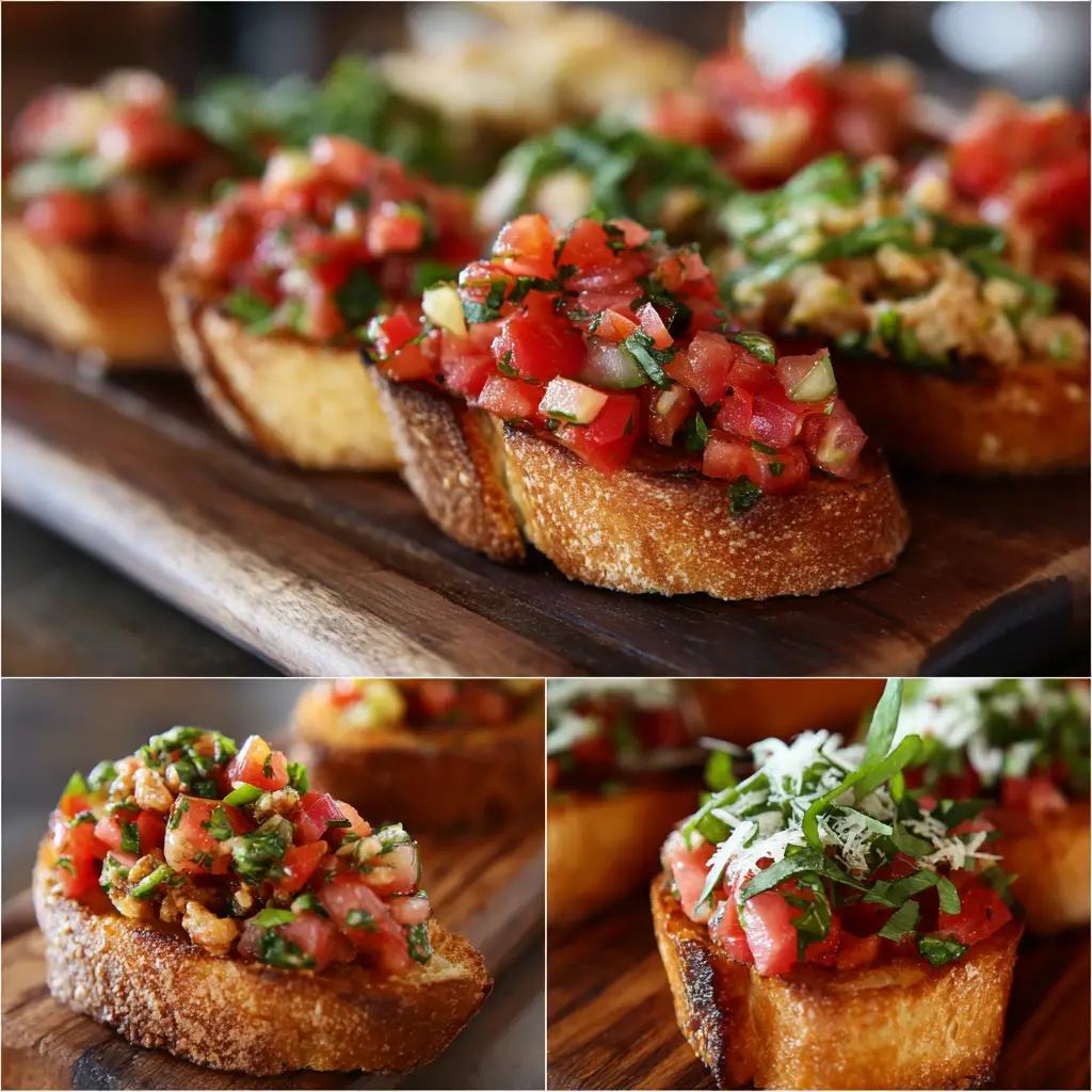 Bruschetta Appetizers 