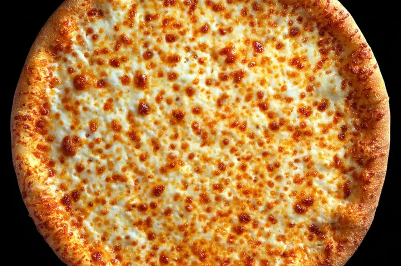 Cheese Pizza Recipe | Easy Homemade Pizza with Gooey Mozzarella