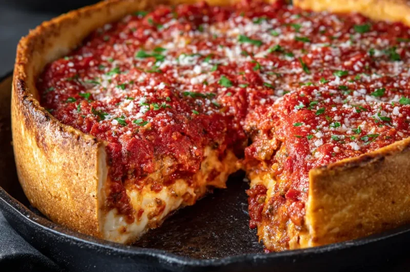 Chicago Style Pizza Recipe: How to Make Authentic Deep Dish Pizza at Home