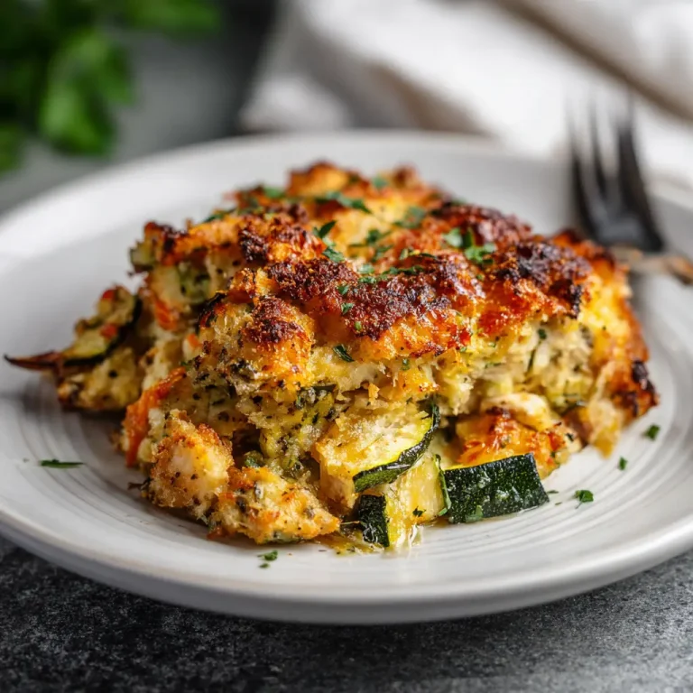 Chicken Zucchini Casserole Recipe – Easy, Healthy, and Delicious Dinner Idea