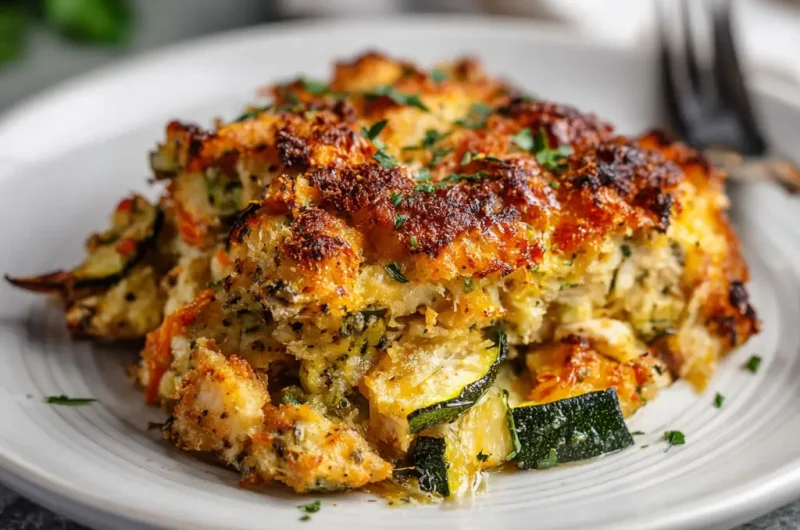 Chicken Zucchini Casserole Recipe – Easy, Healthy, and Delicious Dinner Idea