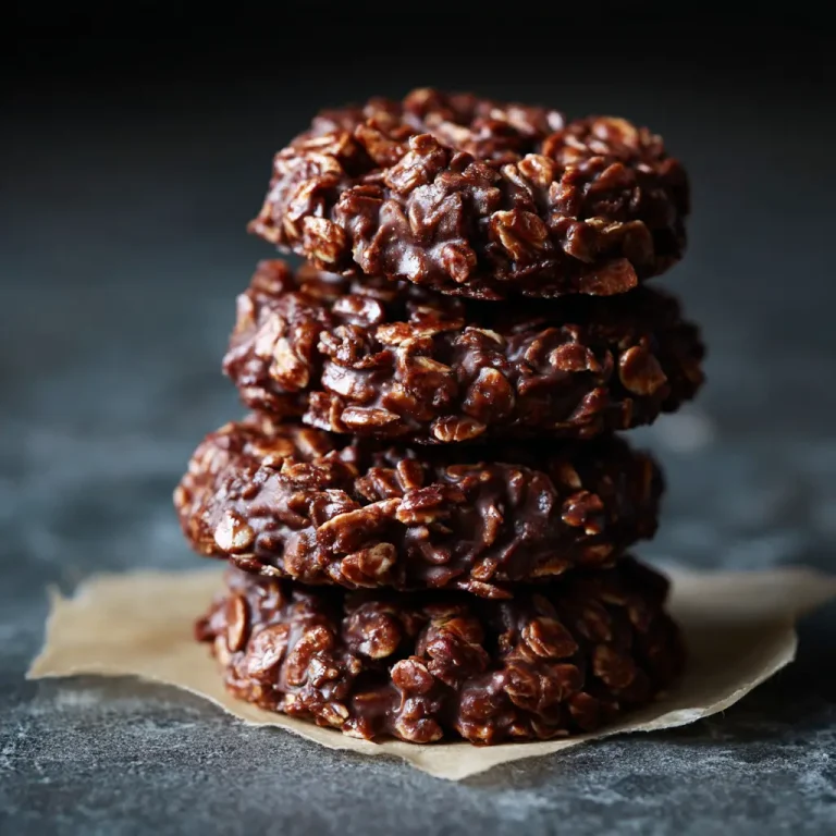 Chocolate No Bake Cookies Recipe | Easy, Creamy, and Delicious Homemade Treats