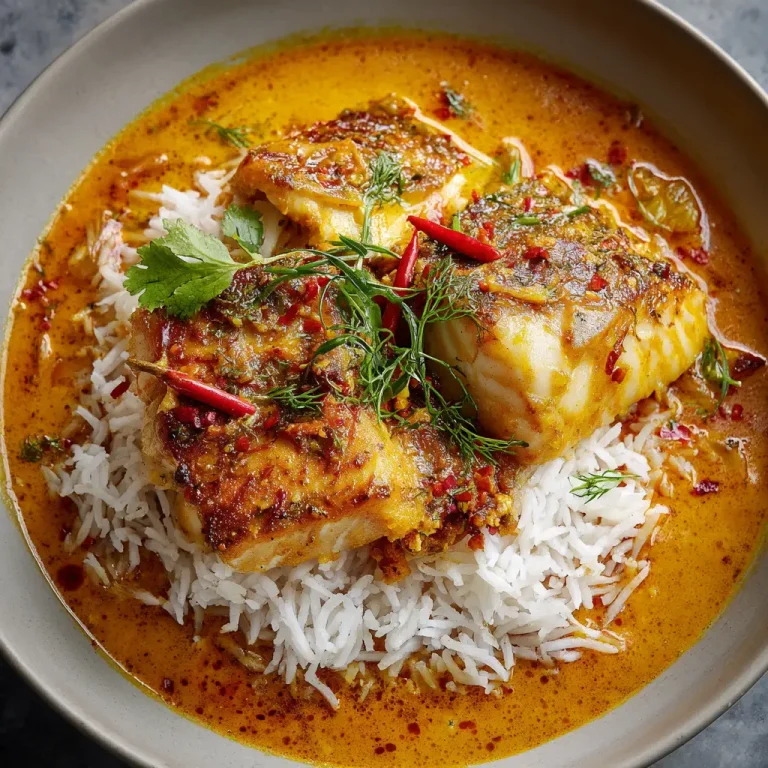 Fish Curry Recipe | Easy Homemade Spicy and Creamy Fish Curry