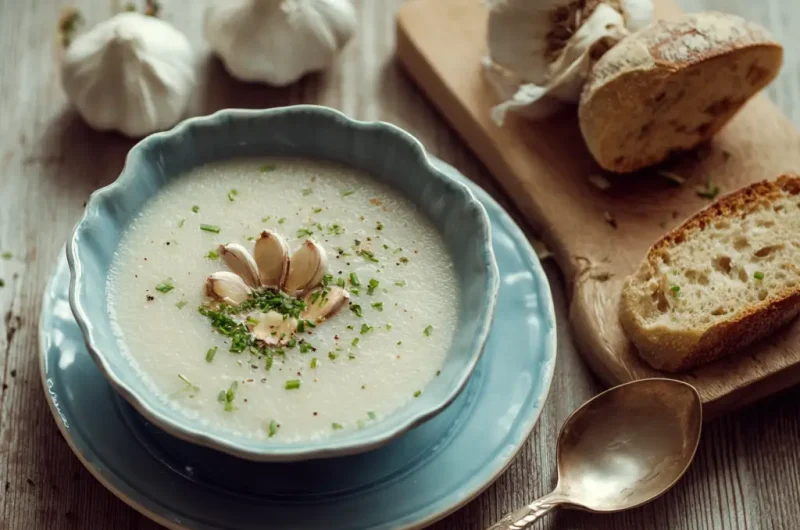 Garlic Soup Recipe: Easy, Delicious, and Healthy Homemade Garlic Soup
