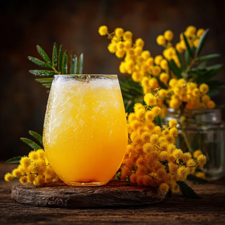 Jack Frost Mimosa Recipe – Festive Winter Cocktail with Coconut and Pineapple