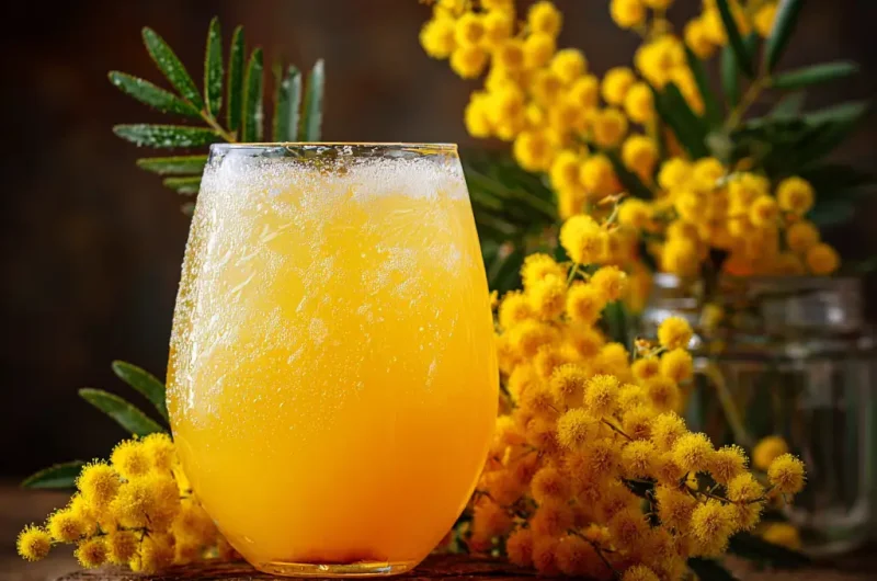 Jack Frost Mimosa Recipe – Festive Winter Cocktail with Coconut and Pineapple