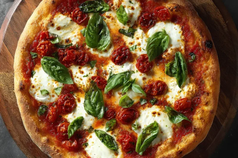 Margherita Pizza Recipe – Authentic, Easy, and Homemade Italian Classic