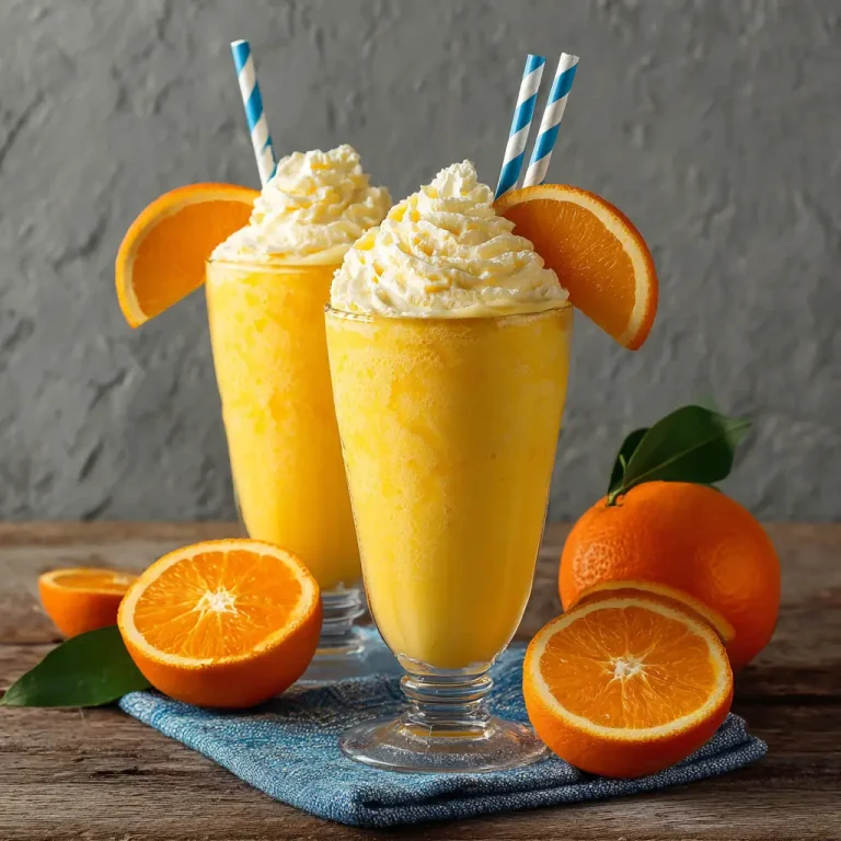 Orange Julius Recipe – Easy, Creamy, Refreshing Drink You Can Make at Home
