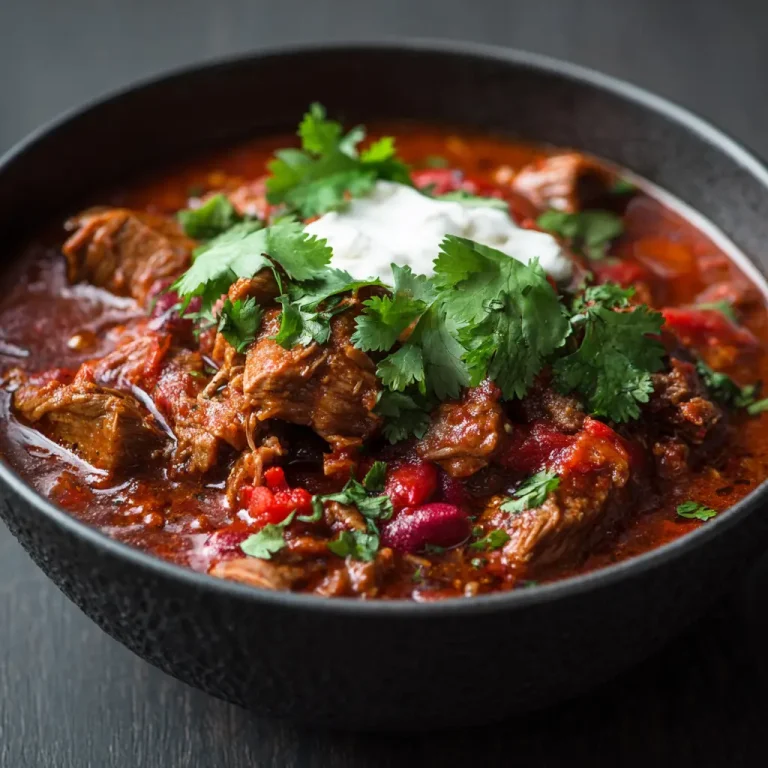 Pork Chili Recipe: Easy, Flavorful, and Hearty Homemade Pork Chili