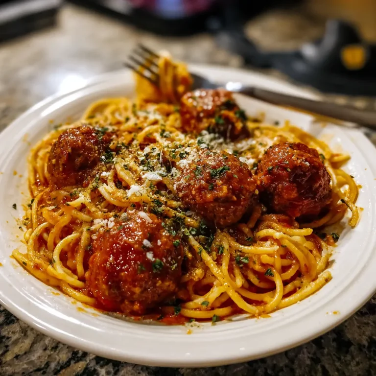 Spaghetti and Meatballs Recipe: Easy, Classic, and Delicious Homemade Dish