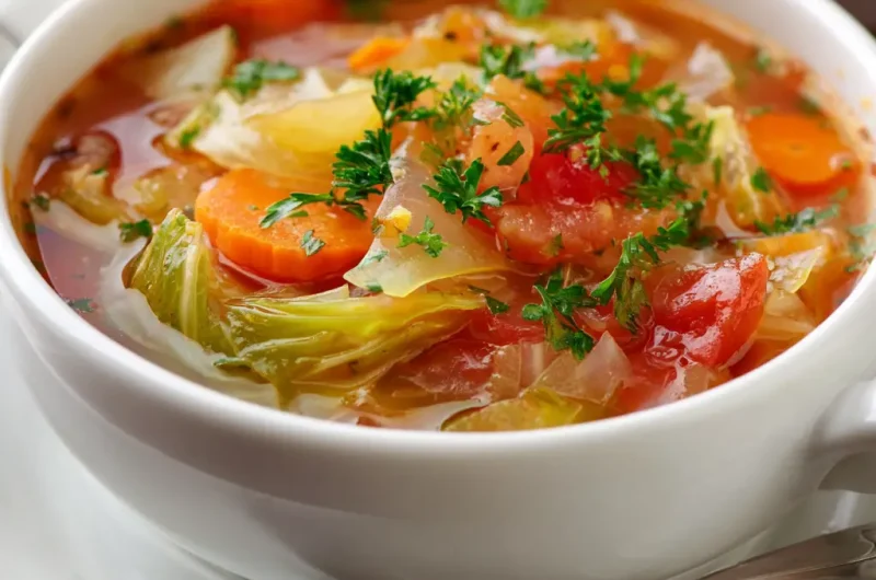 Cabbage Soup Diet for Fast Weight Loss and Detox | Easy Homemade Recipe