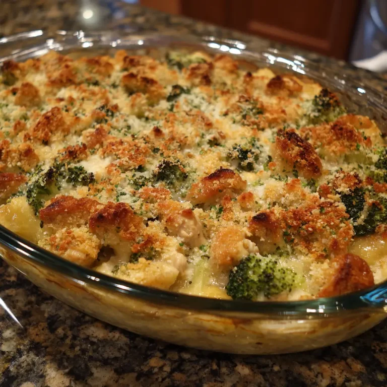 Chicken Broccoli Casserole Recipe Easy and Delicious Comfort Food