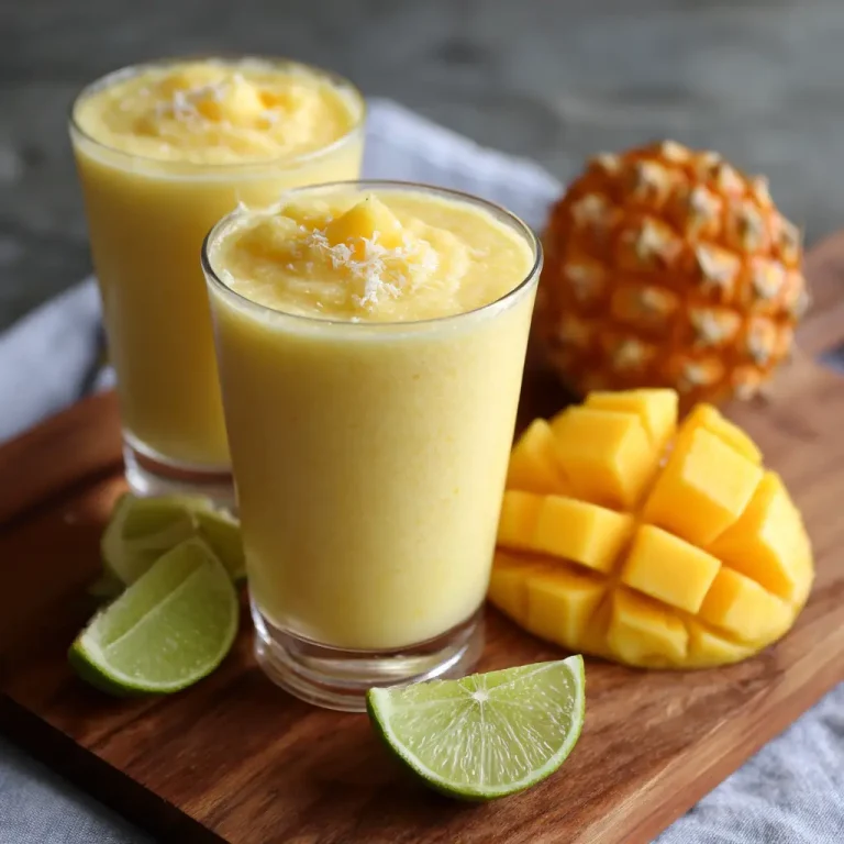 Mango Pineapple Smoothie Recipe: Tropical, Healthy & Easy to Make
