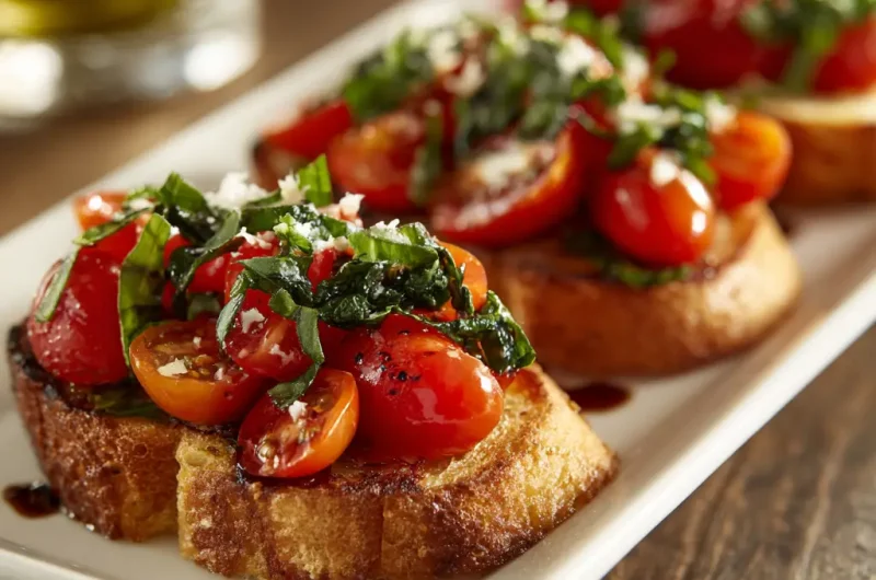 Bruschetta Appetizers Recipe | Easy and Delicious Italian Starter Ideas