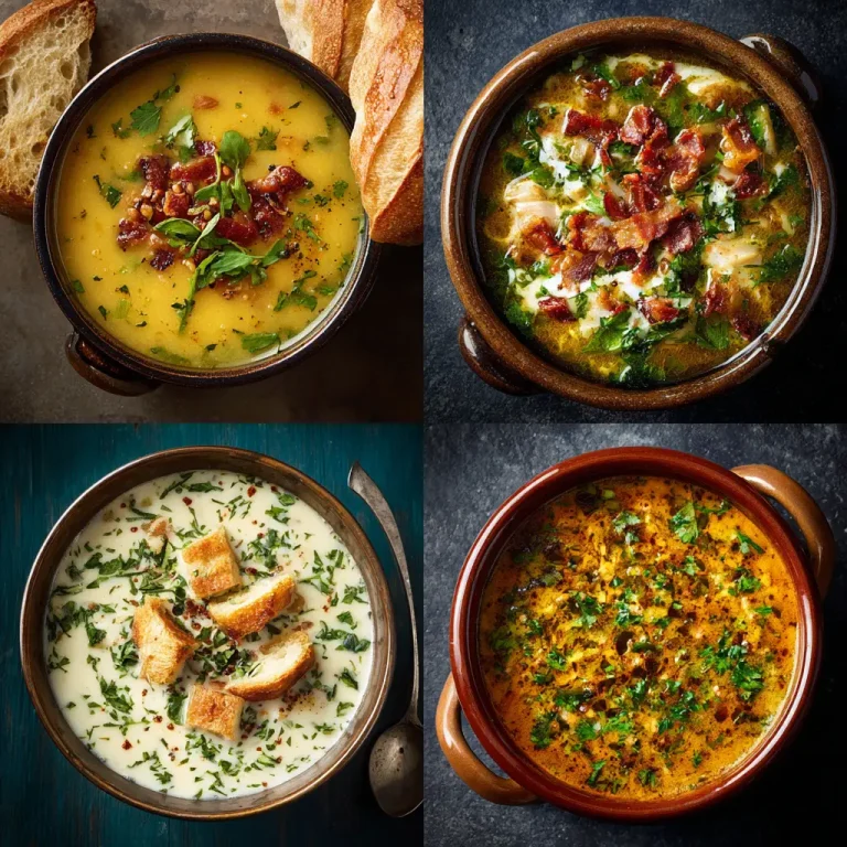 Soup Recipes for Every Taste | Easy and Delicious Homemade Soups