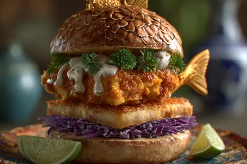 Fish Burger Recipe | Easy, Healthy, and Delicious Homemade Option